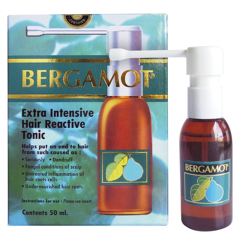 Bergamot Extra Intensive Hair Reactive Tonic แฮร โทน คลดผมร วงส ตรเข มข น Bergamot